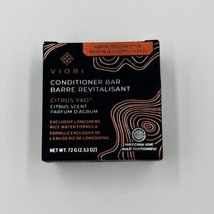 Viori CITRUS YAO Conditioner BAR Made w Rice Water Oily Hair Handcrafted Natural